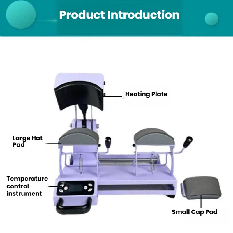 Heat Press Machine - Maszyna do termotransferu na czapki z