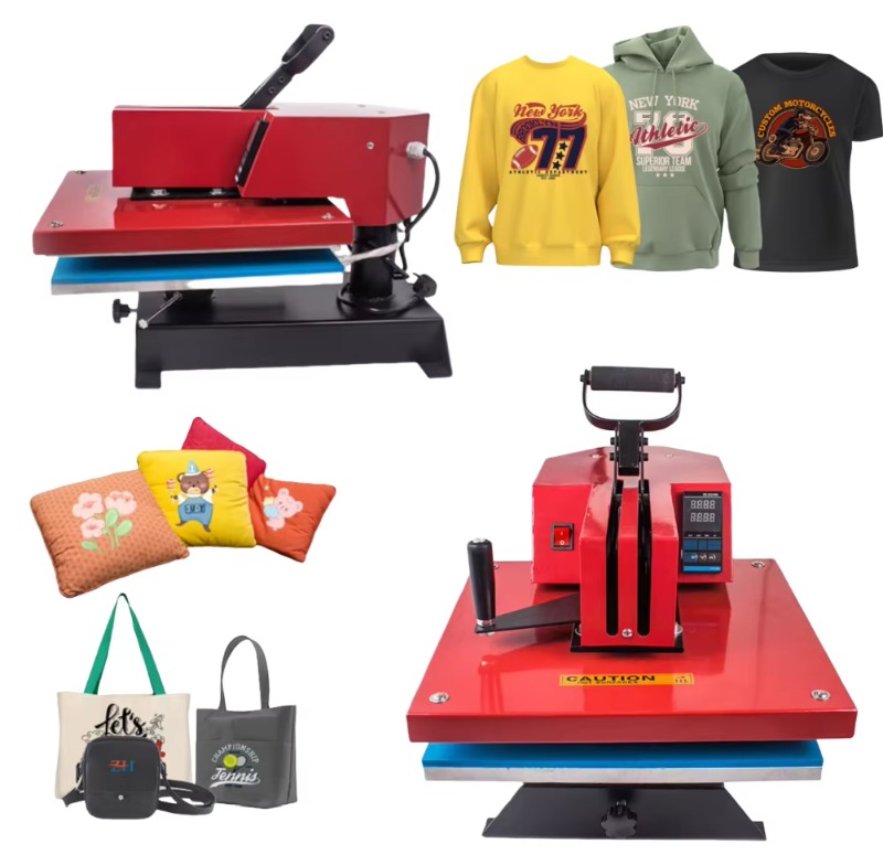Heat Press Machine - Maszyna do termotransferu odzieży 40*60cm, prasa