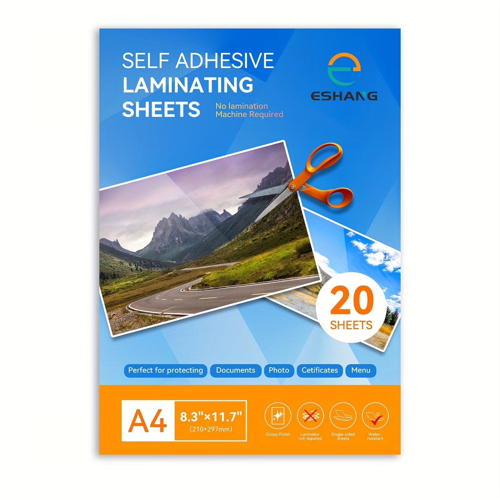 Laminator Cold Roll - 20 arkuszy - format A4: 8,3