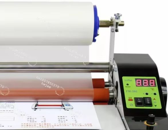 Laminator Cold Roll - Laminator A3 z czterema rolkami do