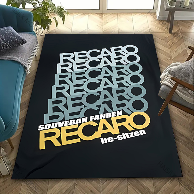 Commercial Printing Machine - Dywan z nadrukiem logo R-Recaro w