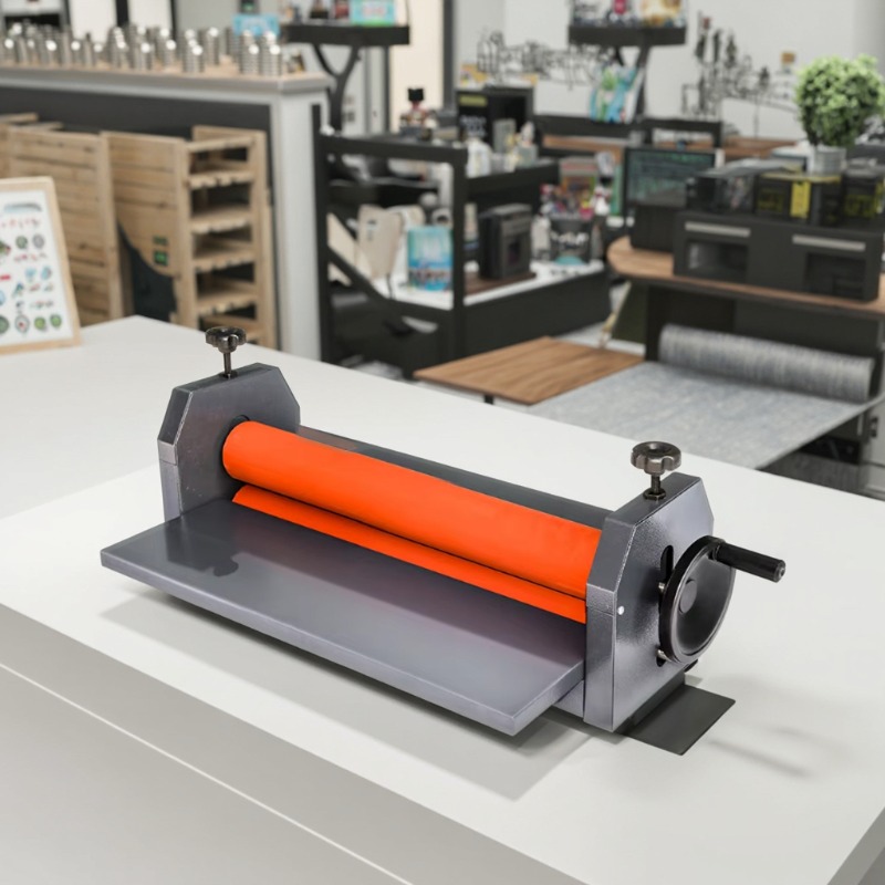 Ręczna laminarka do plastiku A – Laminator Cold Roll recenzja i cena