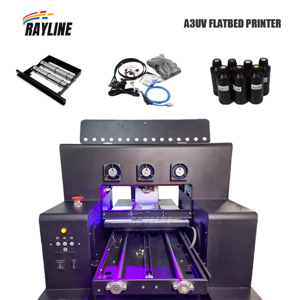 Drukarka UV Flatbed A3 A4, mał – Uv Flatbed Printer recenzja i cena