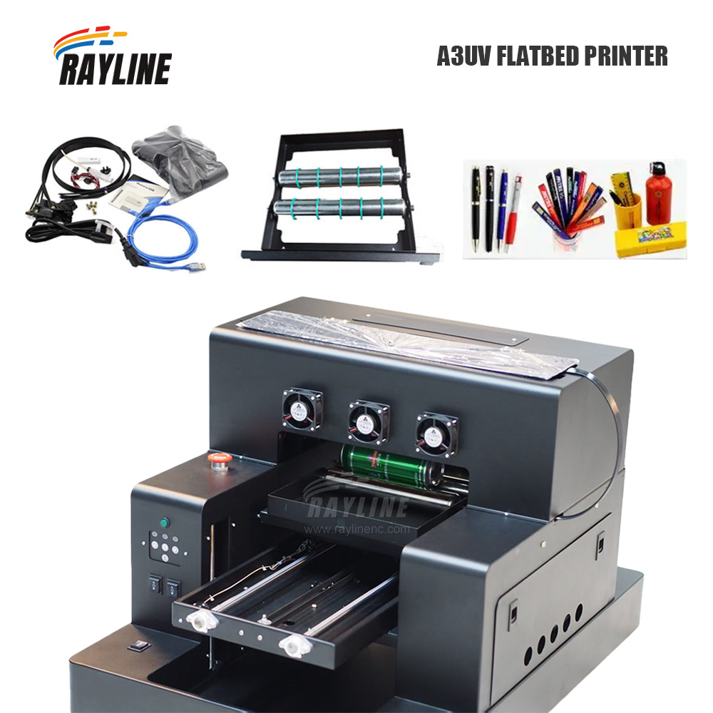 Drukarka UV Flatbed A3 A4, mał – Uv Flatbed Printer recenzja i cena