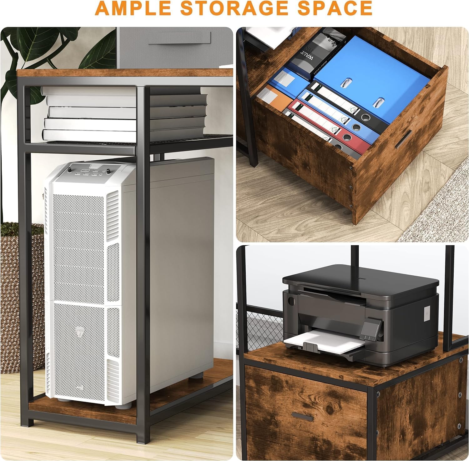 Nowoczesne biurko komputerowe  – Commercial Printer recenzja i cena