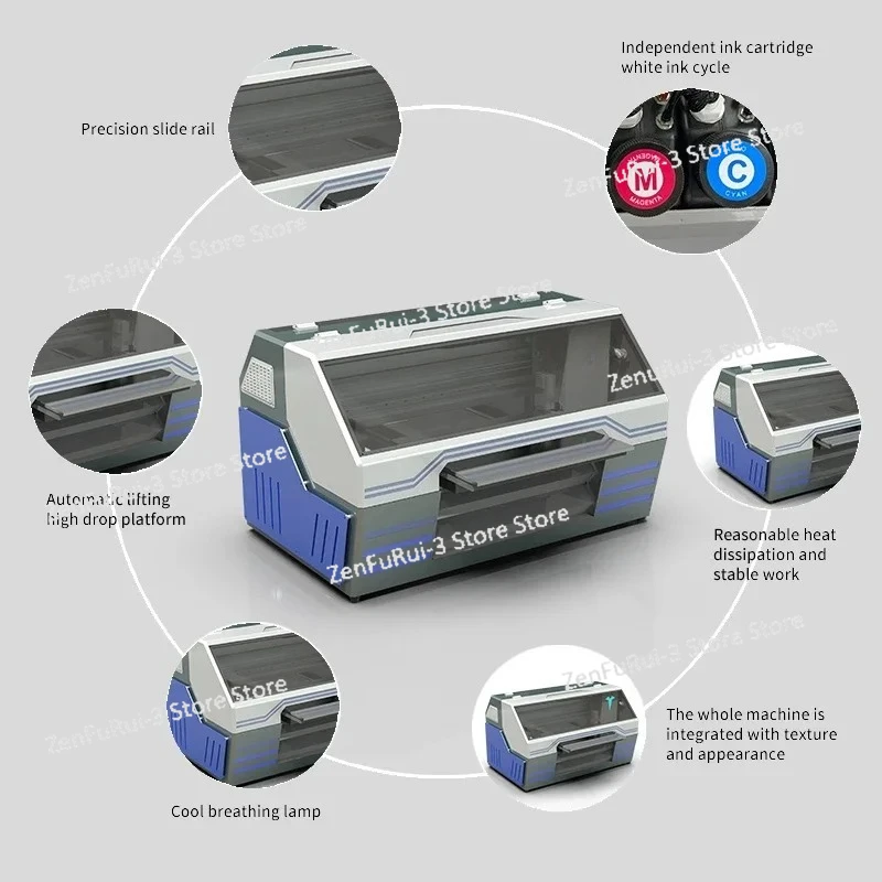 Drukarka UV Flatbed formatu A2 – Uv Flatbed Printer recenzja i cena