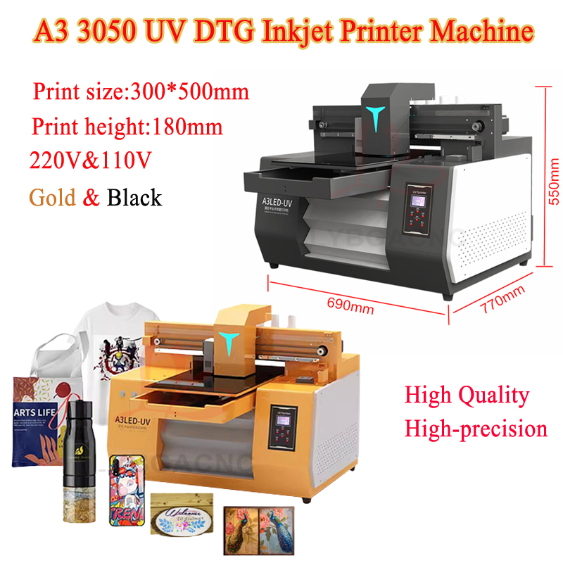 Drukarka atramentowa UV DTG LY – Uv Flatbed Printer recenzja i cena